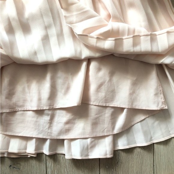 Seed Heritage Pleated Off Shoulder Top in Light Pink Size S - Picture 8 of 10